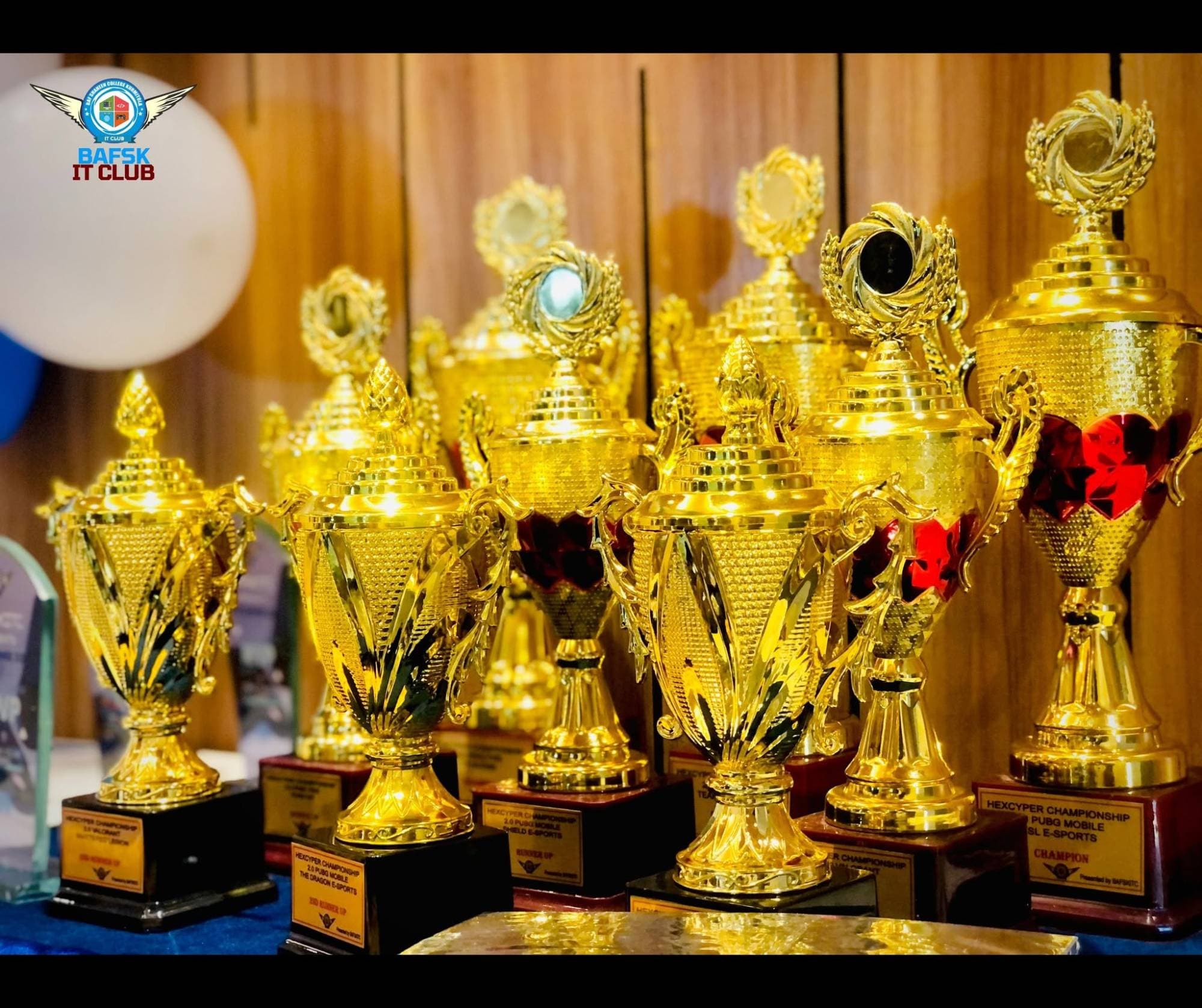 Trophies won at club championships
