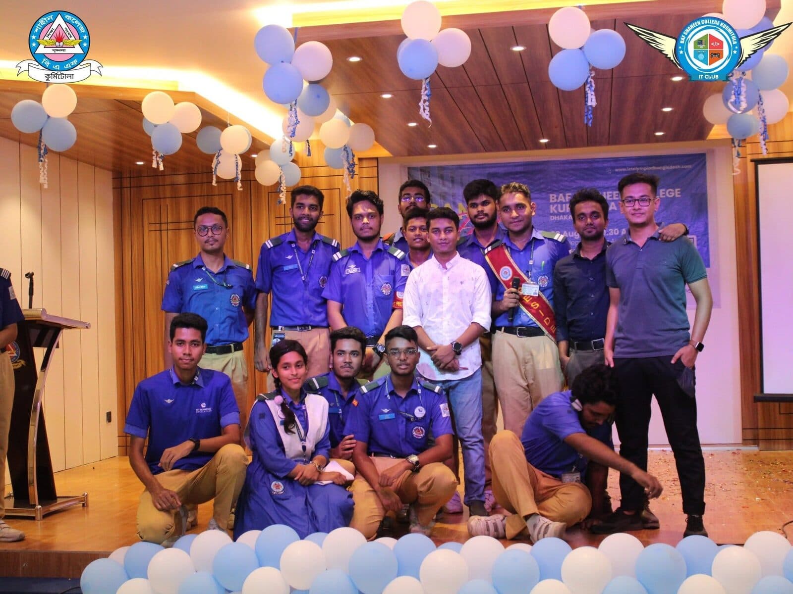 Club members and moments