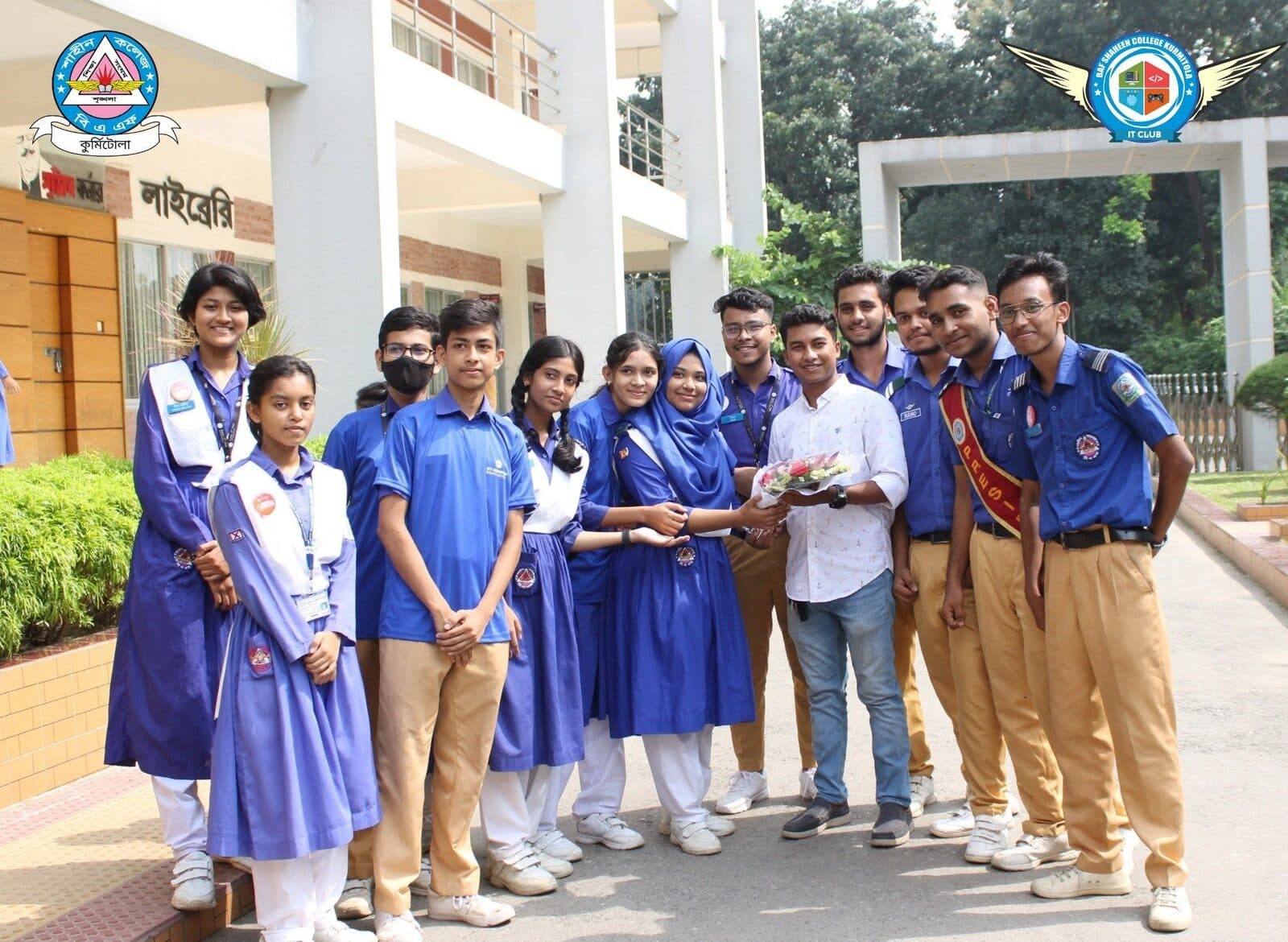 Club members and moments