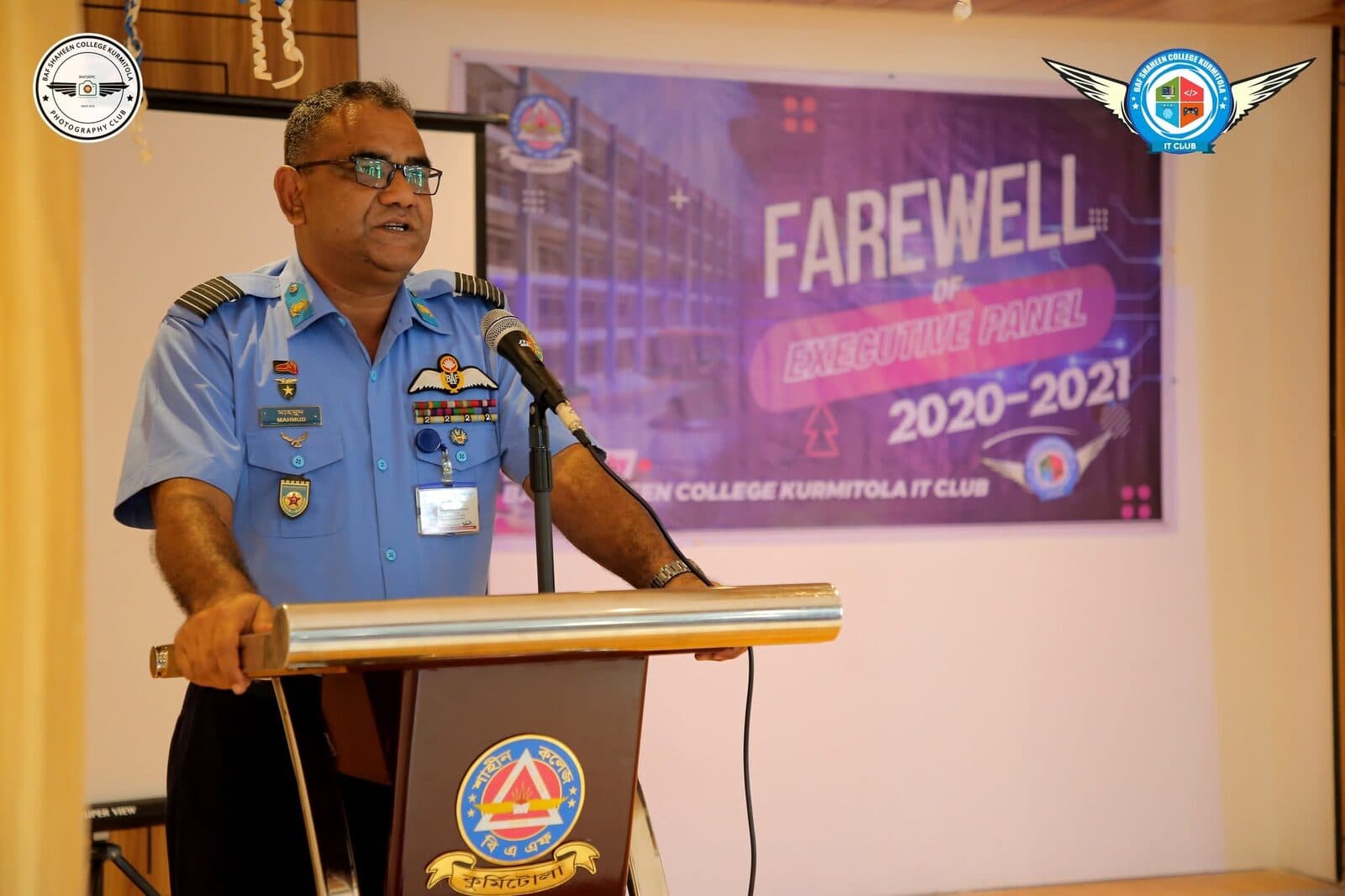 Farewell of the executive panel