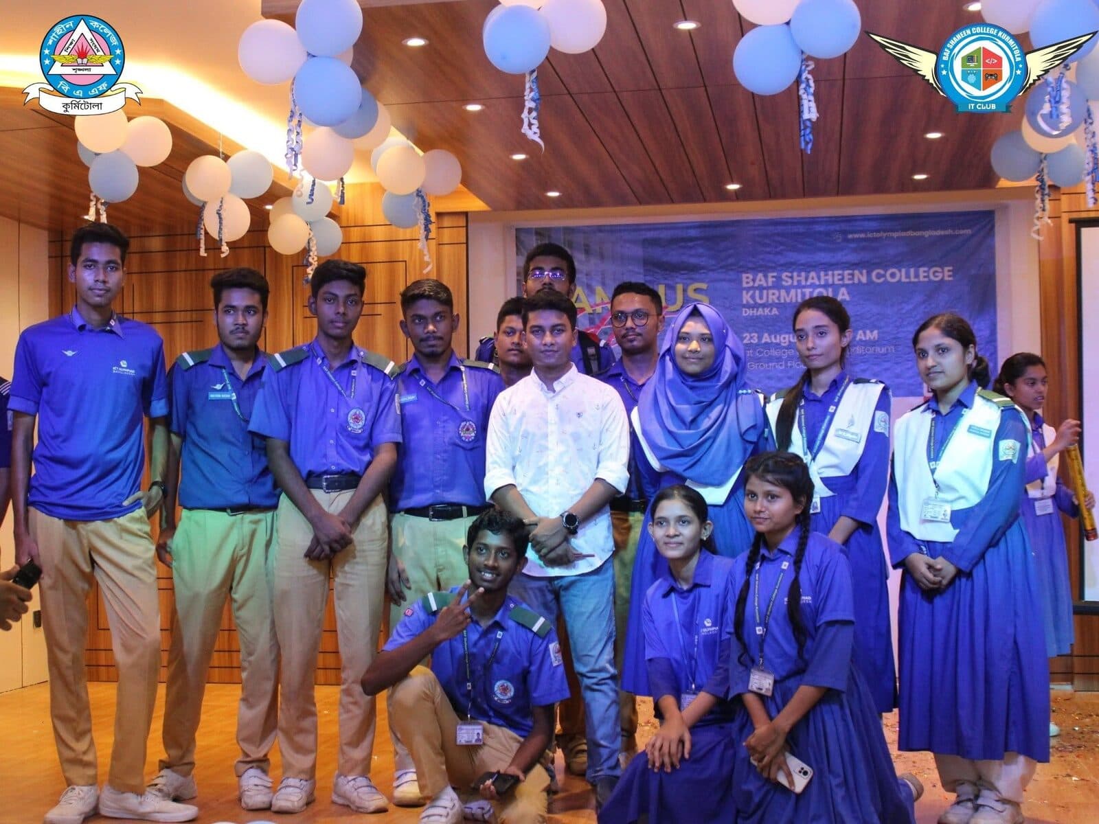 Club members and moments