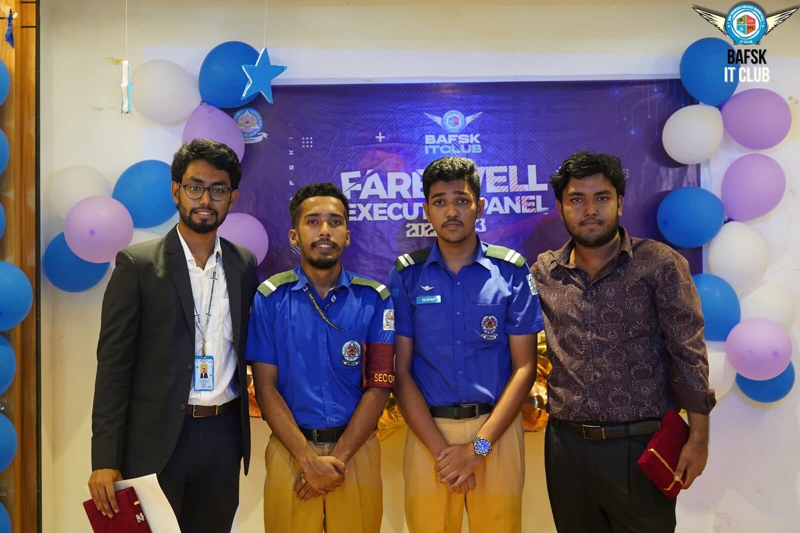 Farewell of the executive panel
