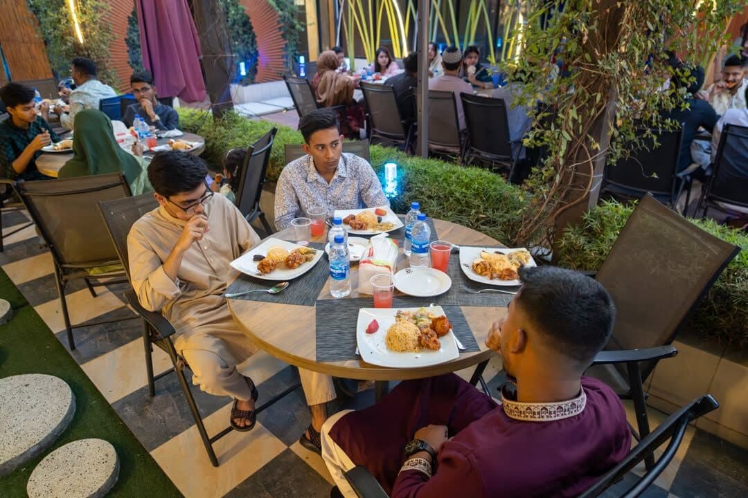 Club get-together and iftar party