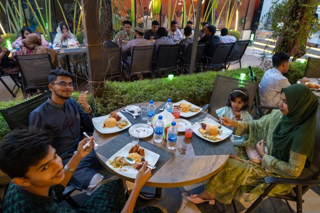 Club get-together and iftar party