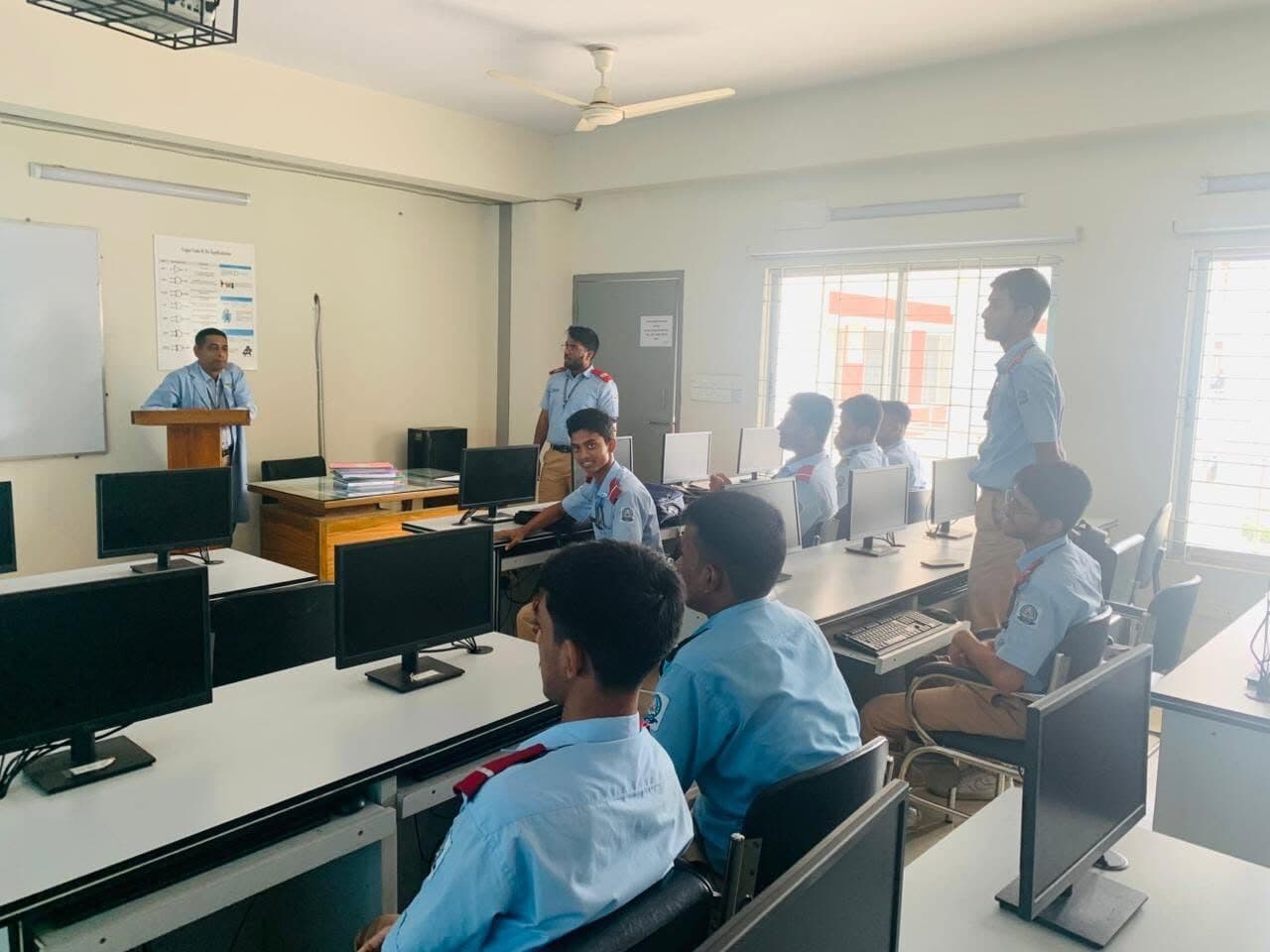 Hands-on workshop in the computer lab