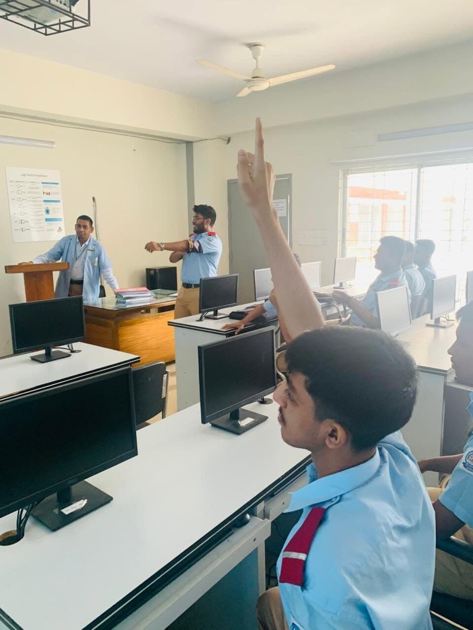 Hands-on workshop in the computer lab