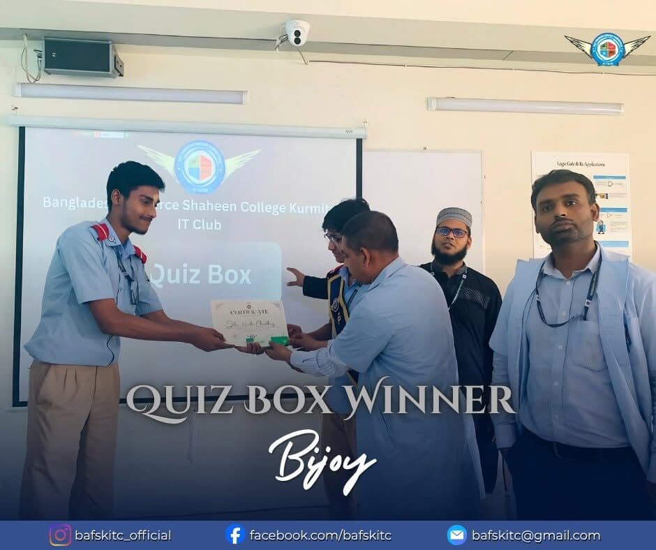 Competition and prize giving