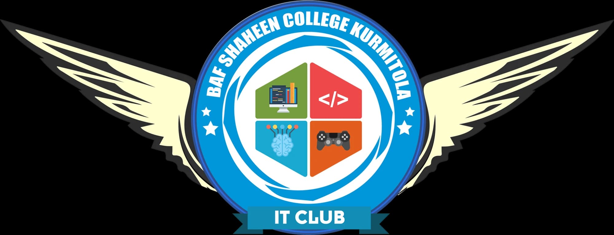BAF Shaheen College Kurmitola IT Club logo